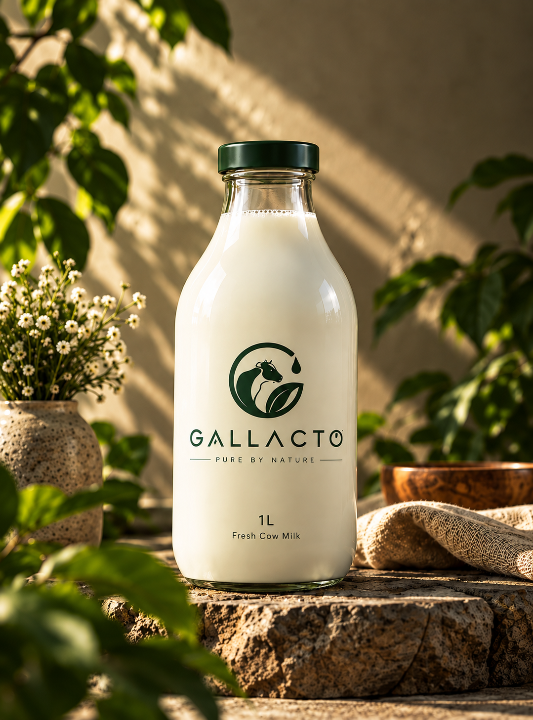 Desi Cow Raw Milk — Gallacto